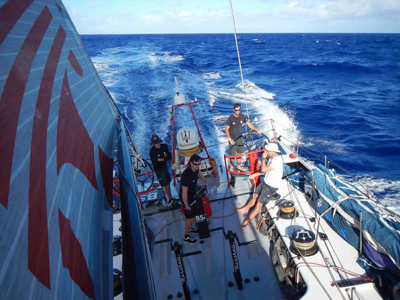 Maserati during the Cape to Rio yacht race - photo © Imagina