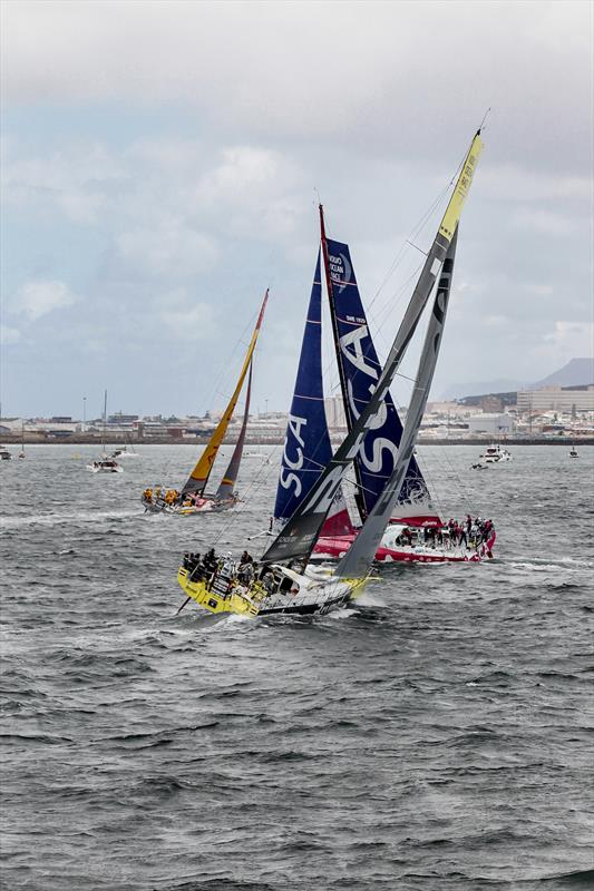 Cape Town In-Port Race photo copyright Ainhoa Sanchez / Volvo Ocean Race taken at  and featuring the Volvo One-Design class