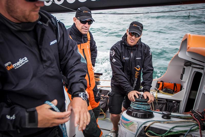 Stu Bannatyne joins Team Alvimedica in the Volvo Ocean Race as sailing coach for their transatlantic training run from Lisbon, Portugal, to Newport, Rhode Island. - photo © Amory Ross / Team Alvimedia / Volvo Ocean Race