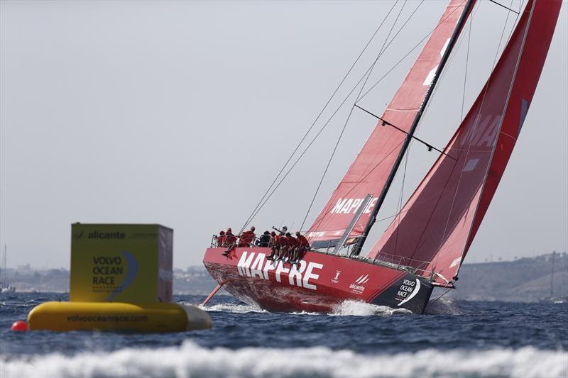 MAPFRE In-Port Race Alicante photo copyright Pedro Martinez / Volvo Ocean Race taken at  and featuring the Volvo One-Design class