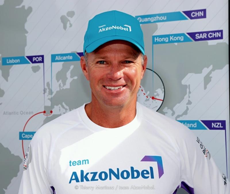 Chris Nicholson joins team AkzoNobel for the Volvo Ocean Race 2017-18 - photo © Thierry Martinez / team AkzoNobel 