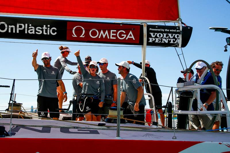 Victory for Dongfeng Race Team in the New Zealand Herald In-Port Race - photo © Jesus Renedo / Volvo Ocean Race