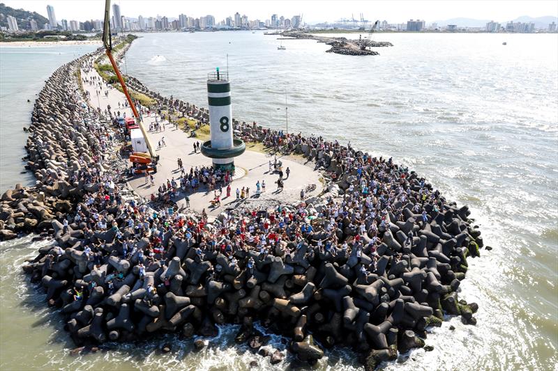 Volvo Ocean Race Leg 8 from Itajaí to Newport starts photo copyright Ainhoa Sanchez / Volvo Ocean Race taken at  and featuring the Volvo One-Design class