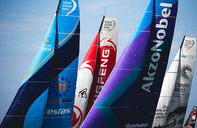 Volvo Ocean Race Leg 8 from Itajaí to Newport starts - photo © Pedro Martinez / Volvo Ocean Race