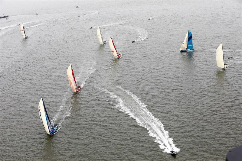 Volvo Ocean Race Cardiff stopover - Sky Ocean Rescue In-port Race - photo © Ainhoa Sanchez / Volvo Ocean Race