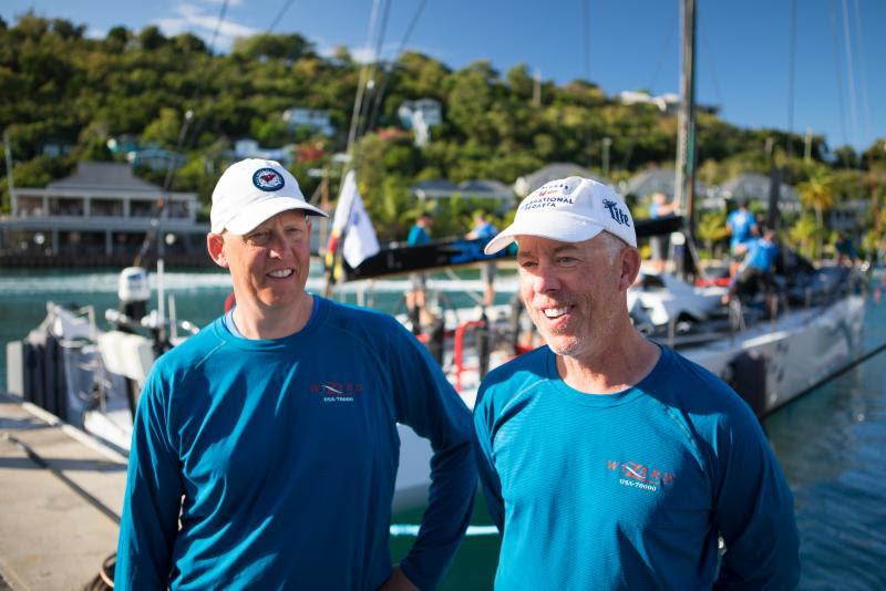 Brothers David & Peter Askew (USA) racing their Volvo 70 Wizard have taken Monohull Line Honours in the 2019 RORC Caribbean 600 in the RORC Caribbean 600 - photo © Arthur Daniel / RORC