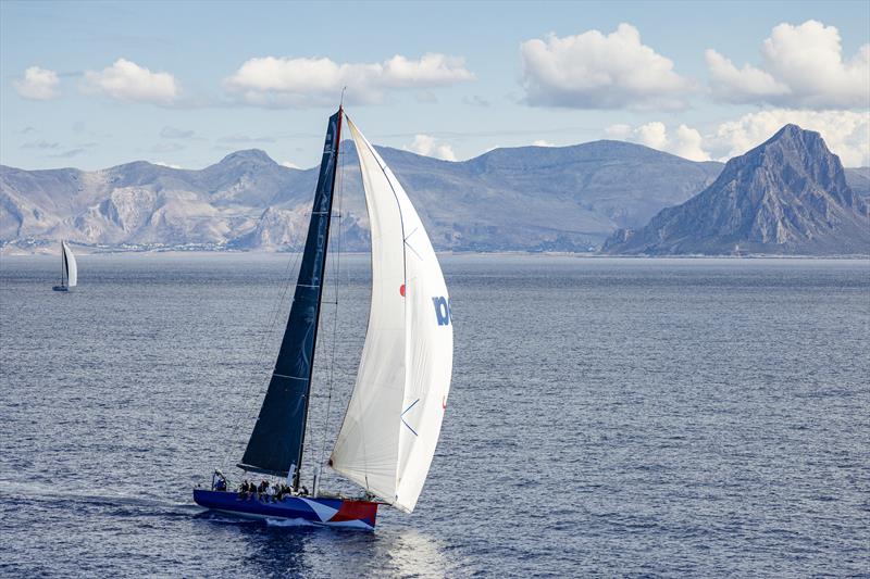 E1 during the 2020 Rolex Middle Sea Race photo copyright Rolex / Kurt Arrigo taken at Royal Malta Yacht Club and featuring the Volvo 70 class