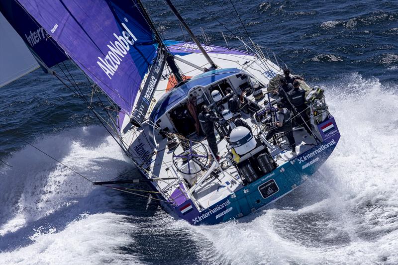 Racing down the coast of Portugal early in Leg 2 of The Ocean Race Europe from Cascais, Portugal, to Alicante, Spain - photo © Sailing Energy / The Ocean Race