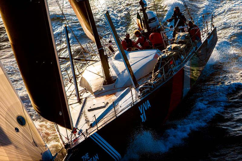 Racing down the coast of Portugal early in Leg 2 of The Ocean Race Europe from Cascais, Portugal, to Alicante, Spain - photo © Sailing Energy / The Ocean Race
