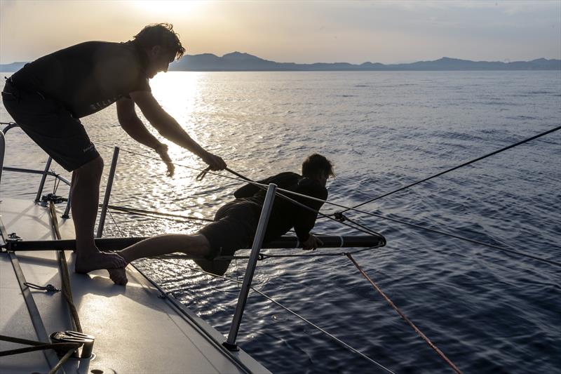 On Board Ambersail-2 during The Ocean Race Europe Leg 3 from Alicante, Spain, to Genoa, Italy - photo © Aiste Ridikaite / Ambersail-2 / The Ocean Race