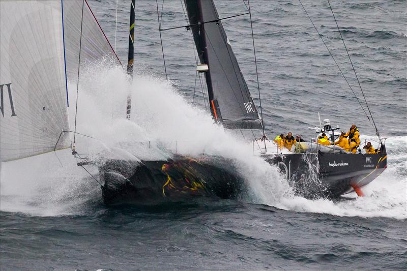 Abu Dhabi Icean Racing has set a new outright monohull Rolex Fastnet Race record photo copyright Ian Roman / Volvo Ocean Race taken at  and featuring the Volvo 70 class