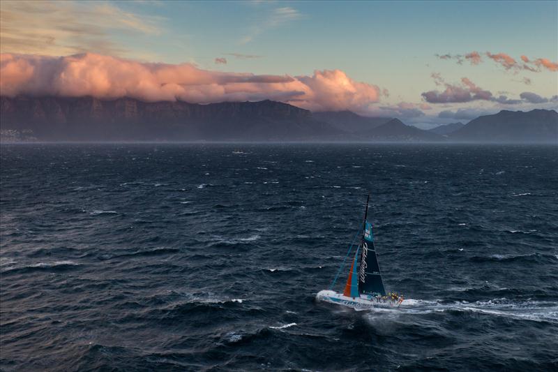 Team Telefonica win leg 1 of the Volvo Ocean Race photo copyright Ian Roman / Volvo Ocean Race taken at  and featuring the Volvo 70 class