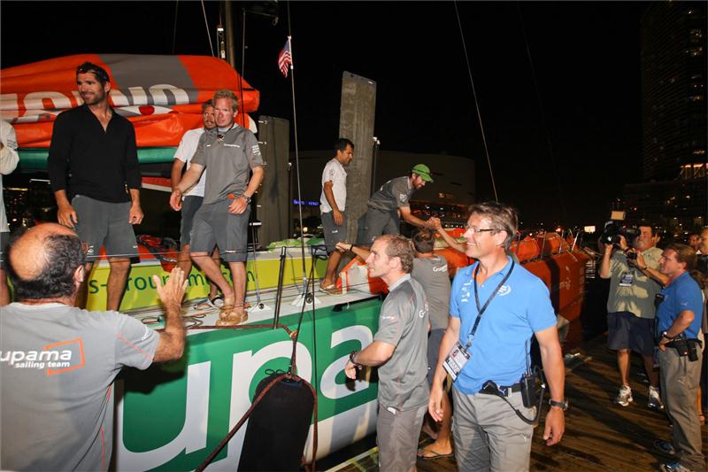 Groupama finish third in Volvo Ocean Race 6 photo copyright Ian Roman / Volvo Ocean Race taken at  and featuring the Volvo 70 class