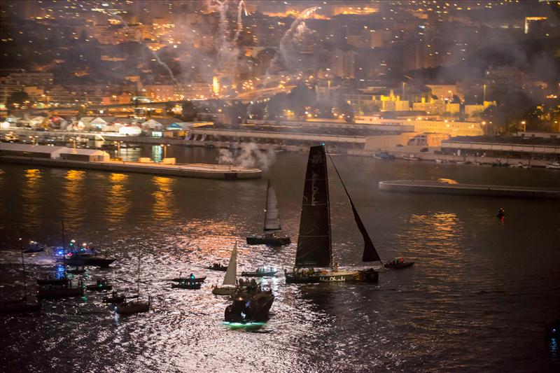 Abu Dhabi Ocean Racing win leg 7 of the Volvo Ocean Race photo copyright Paul Todd / Volvo Ocean Race taken at  and featuring the Volvo 70 class