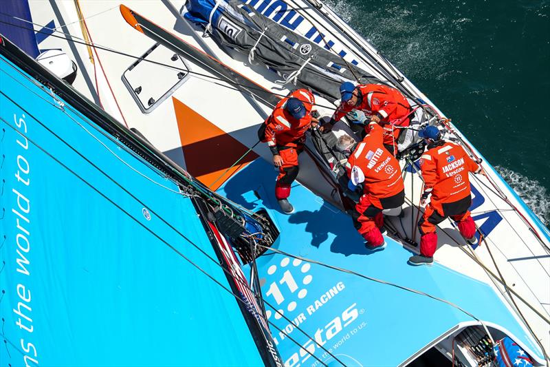 Leg 3, Cape Town to Melbourne, Start. - photo © Ainhoa Sanchez / Volvo Ocean Race