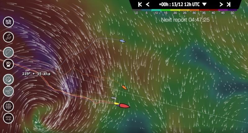 Fleet tracker - Volvo Ocean Race Leg 3 photo copyright Volvo Ocean Race taken at  and featuring the Volvo One-Design class