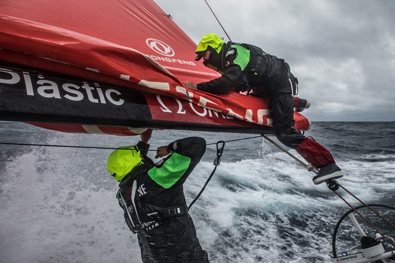 Volvo Ocean Race - Leg 3, Day 5, Riding the Southern Ocean gale photo copyright Martin Keruzore / Volvo Ocean Race taken at  and featuring the Volvo One-Design class