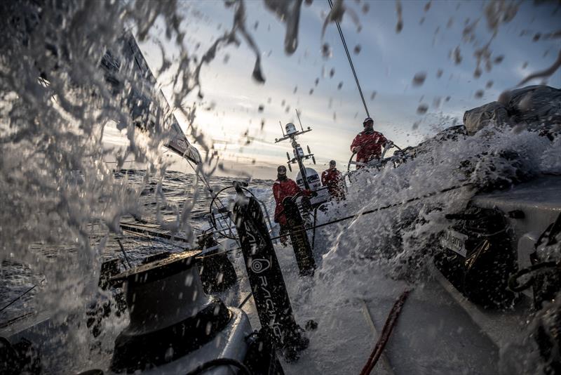 Leg 3, Cape Town to Melbourne, day 9, Water all around on board Sun Hung Kai / Scallywag. - photo © Konrad Frost / Volvo Ocean Race