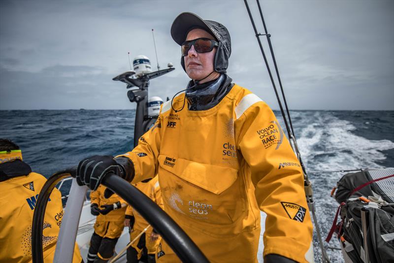 Leg 3, Cape Town to Melbourne, day 09, on board Turn the Tide on Plastic. - photo © Jeremie Lecaudey / Volvo Ocean Race