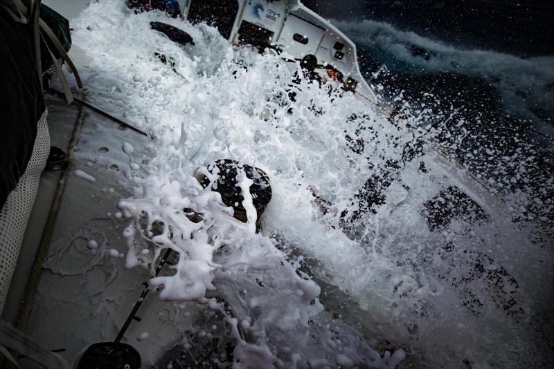 Leg 3, Cape Town to Melbourne, day 09, on board Turn the Tide on Plastic. - photo © Jeremie Lecaudey / Volvo Ocean Race