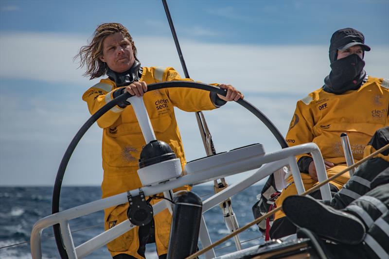 Leg 3, Cape Town to Melbourne, day 10, on board Turn the Tide on Plastic. - photo © Jeremie Lecaudey / Volvo Ocean Race