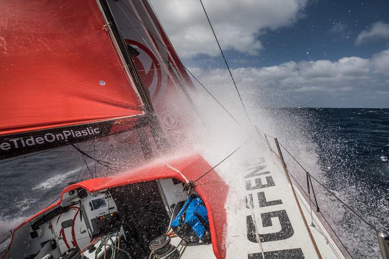 Leg 3, Cape Town to Melbourne, day 11, on board Dongfeng. Fast run in the Indian Ocean. - photo © Martin Keruzore / Volvo Ocean Race