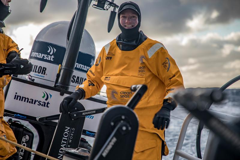 Leg 3, Cape Town to Melbourne, day 12, on board Turn the Tide on Plastic. - photo © Jeremie Lecaudey / Volvo Ocean Race