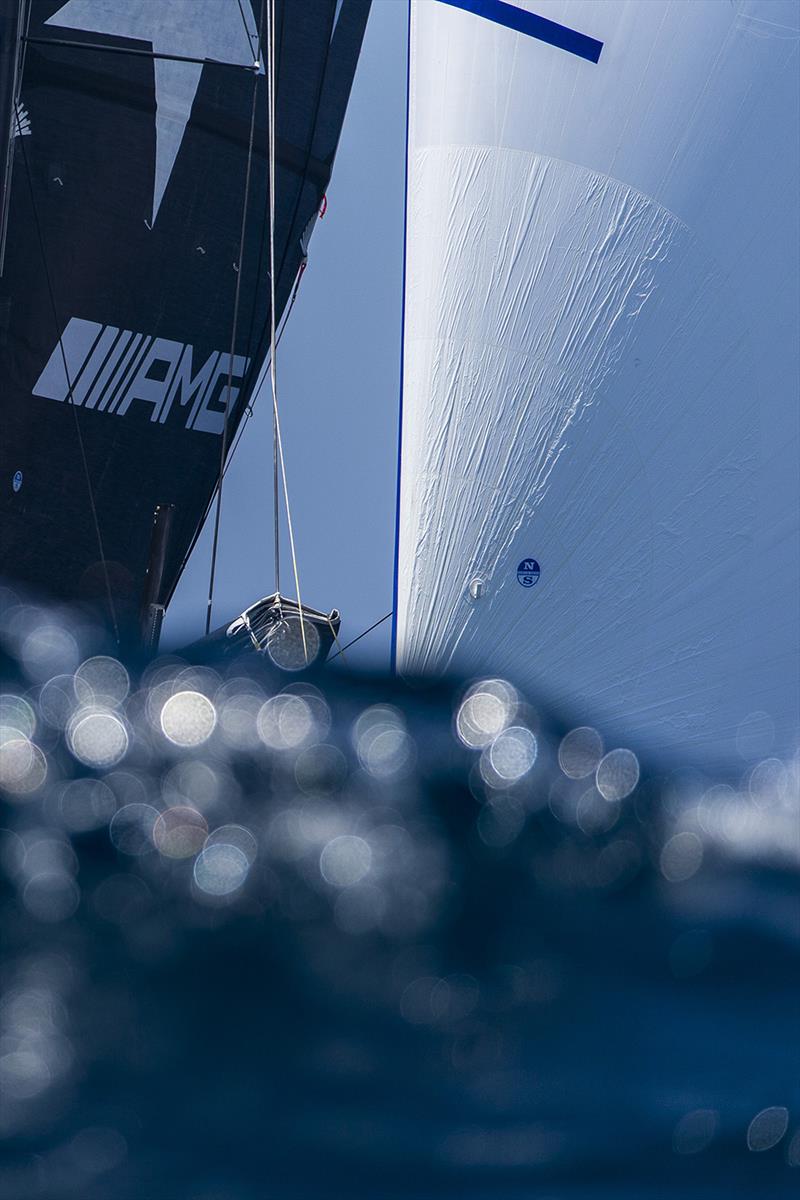 North Sails powered and AMG sponsored - not a bad mix at all photo copyright Andrea Francolini taken at Cruising Yacht Club of Australia and featuring the Volvo 70 class