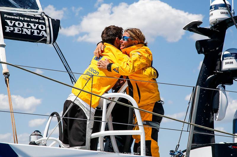 Leg 3, Cape Town to Melbourne, arrivals - Volvo Ocean Race 2017 - photo © Jesus Renedo / Volvo Ocean Race