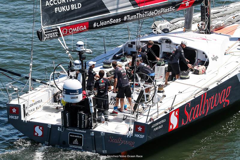 Leg 3, Cape Town to Melbourne, arrivals - Volvo Ocean Race 2017 - photo © by Ainhoa Sanchez / Volvo Ocean Race