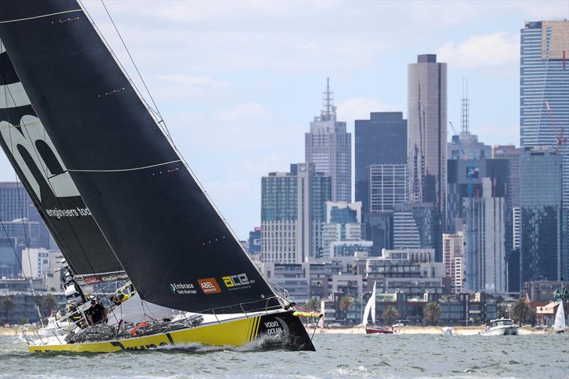 Leg 4, Melbourne to Hong Kong, start. - photo © Jesus Renedo / Volvo Ocean Race