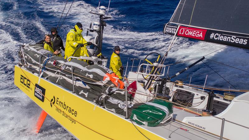 Leg 4, Melbourne to Hong Kong, day 03 on board Brunel.Photo by Yann Riou / Volvo Ocean Race. 04 January,  photo copyright Yann Riou / Volvo Ocean Race taken at Pacific Yacht Club and featuring the Volvo One-Design class