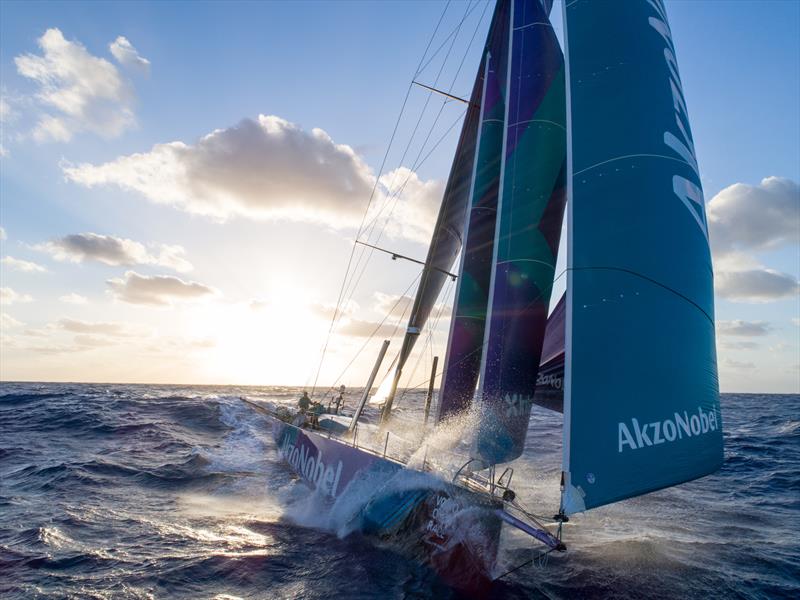 Leg 4, Melbourne to Hong Kong, day 03 on board AkzoNobel photo copyright Sam Greenfield / Volvo Ocean Race. 04 January taken at Pacific Yacht Club and featuring the Volvo One-Design class