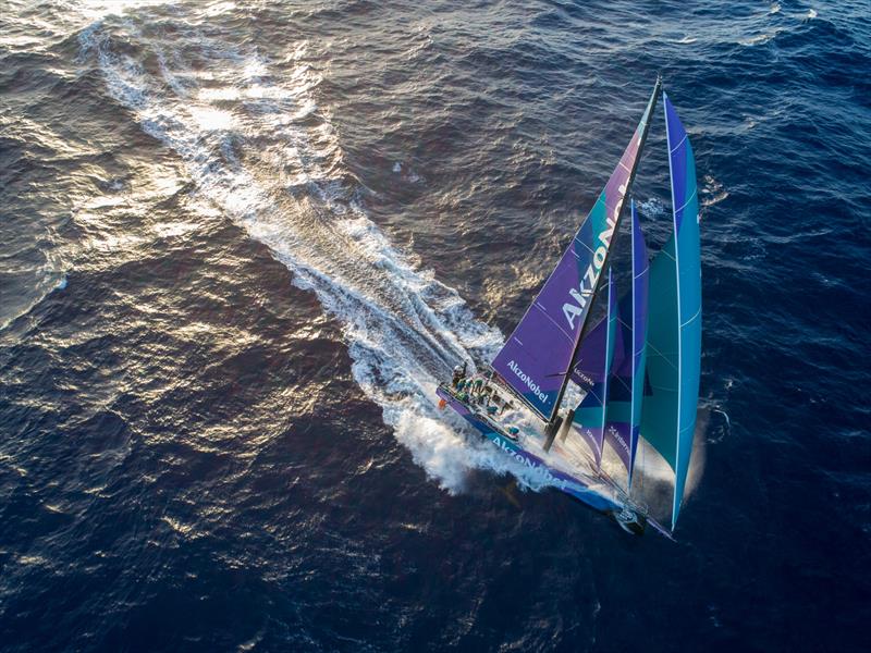 Leg 4, Melbourne to Hong Kong, day 03 on board AkzoNobel. - photo © by Sam Greenfield / Volvo Ocean Race. 04 January, .