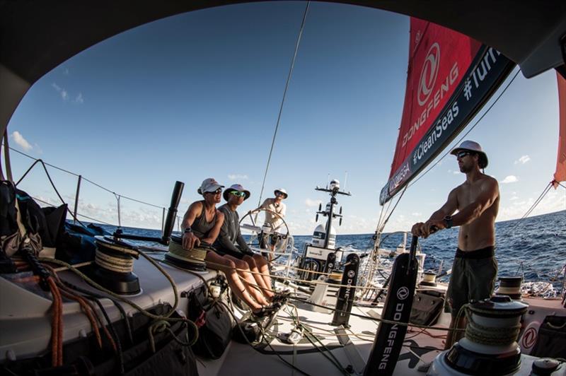 Volvo Ocean Race Leg 4, Melbourne to Hong Kong, day 10 on board Dongfeng. - photo © Martin Keruzore / Volvo Ocean Race