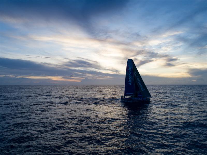 Leg 4, Melbourne to Hong Kong, day 12. Tensions ride as Dongfeng extends their lead by 4nm. - photo © Sam Greenfield / Volvo Ocean Race