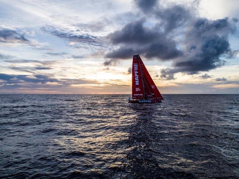 Leg 4, Melbourne to Hong Kong, day 12 on board MAPFRE photo copyright Ugo Fonolla / Volvo Ocean Race taken at  and featuring the Volvo One-Design class