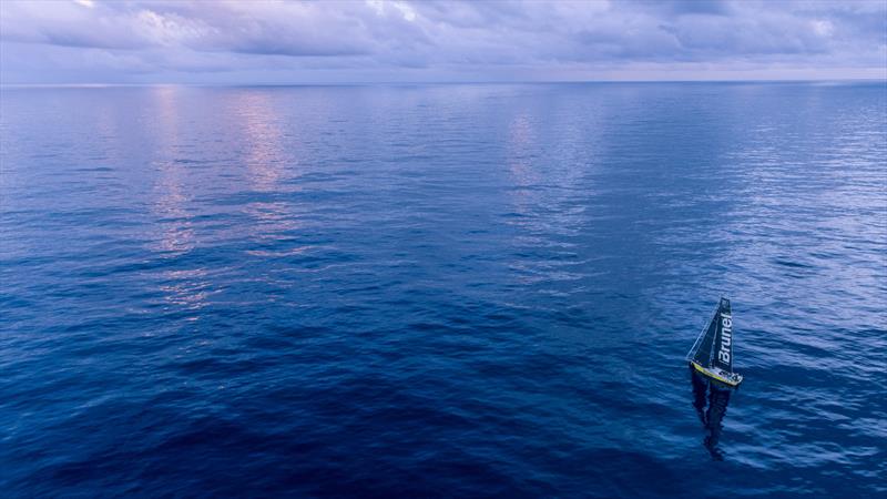 Leg 4, Melbourne to Hong Kong, day 13 on board Brunel . Doldrums, still...Photo by Yann Riou / Volvo Ocean Race. 13 January,  photo copyright Yann Riou / Volvo Ocean Race taken at  and featuring the Volvo One-Design class