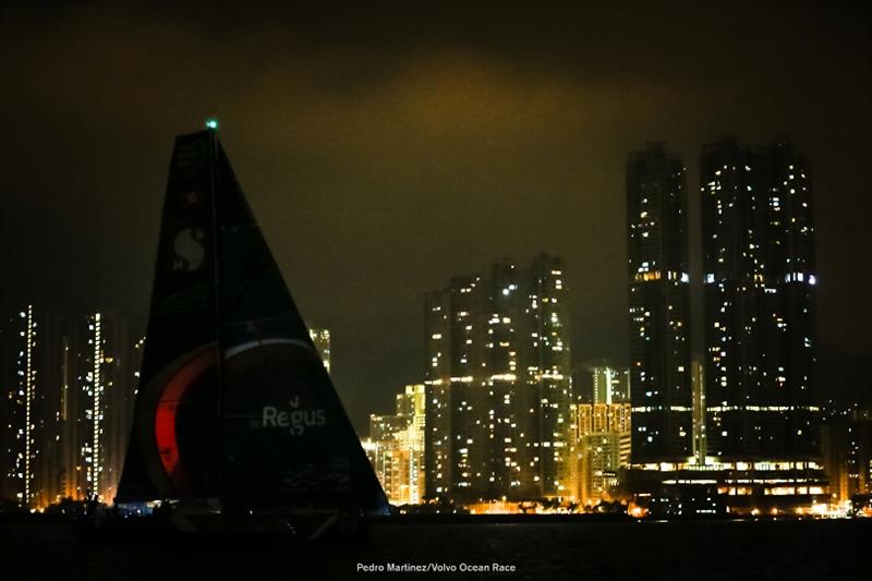 Volvo Ocean Race Leg 4, Melbourne to Hong Kong, arrivals photo copyright Pedro Martinez / Volvo Ocean Race taken at  and featuring the Volvo One-Design class