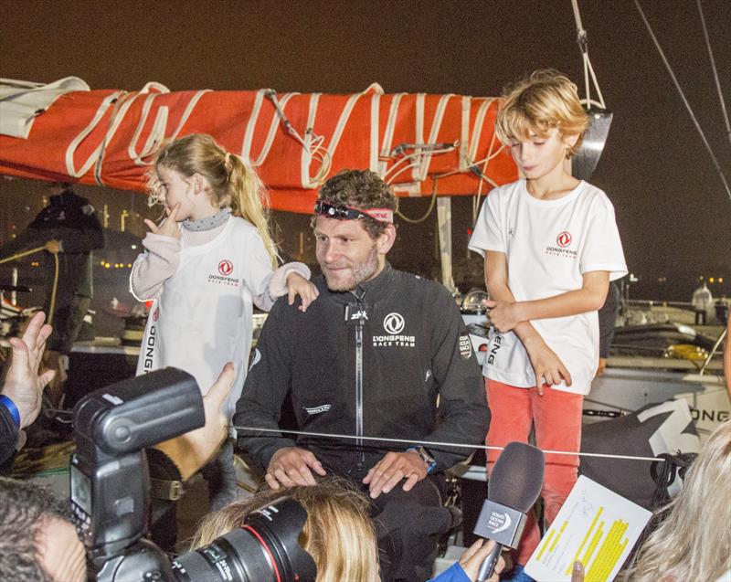 Volvo Ocean Race 2017-18. Charles Caudrelier, Dongfeng. - photo © Guy Nowell