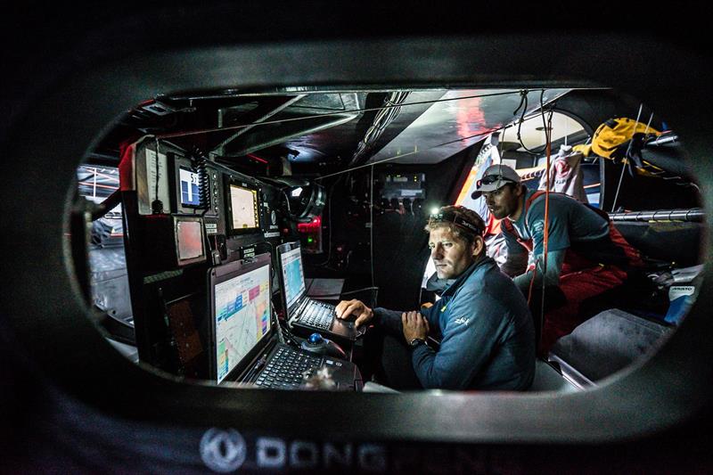 Below decks on Dongfeng - photo © Volvo Ocean Race