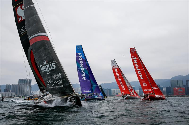 Hong Kong Stopover. HGC In-Port Race Hong Kong - Volvo Ocean Race - photo © Pedro Martinez / Volvo Ocean Race
