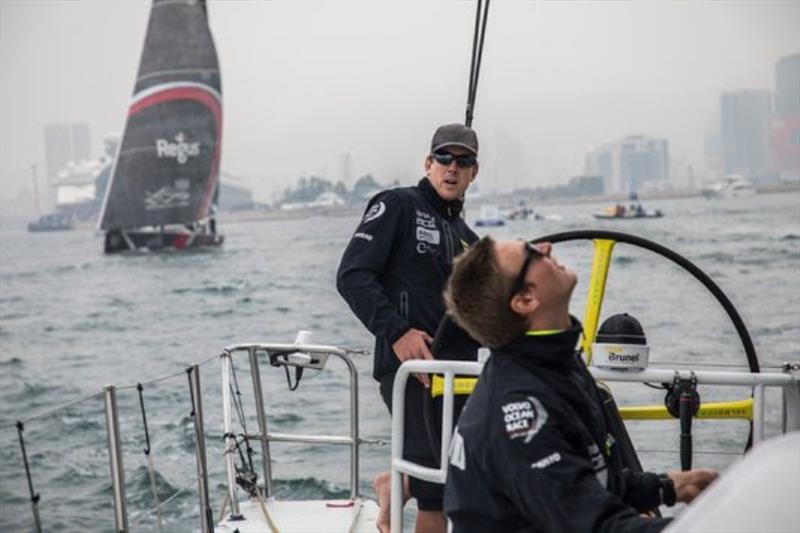 Burling and Langford photo copyright Jen Edney / Volvo Ocean Race taken at  and featuring the Volvo One-Design class