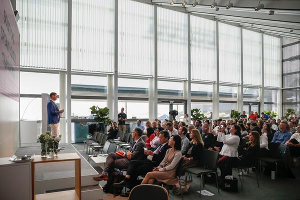 A presentation at the VOR's recent Hong Kong Ocean Summit photo copyright Volvo Ocean Race taken at  and featuring the Volvo One-Design class