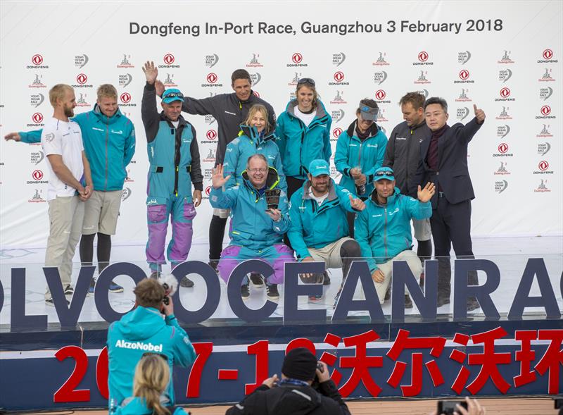 VOR 2017-18 Nansha Stopover. AkzoNobel. - photo © Guy Nowell