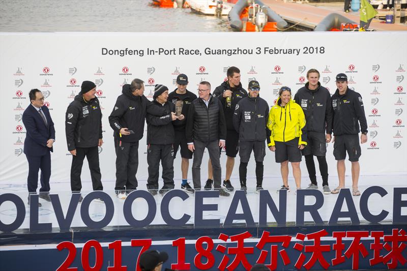 VOR 2017-18 Nansha Stopover. Team Brunel. - photo © Guy Nowell