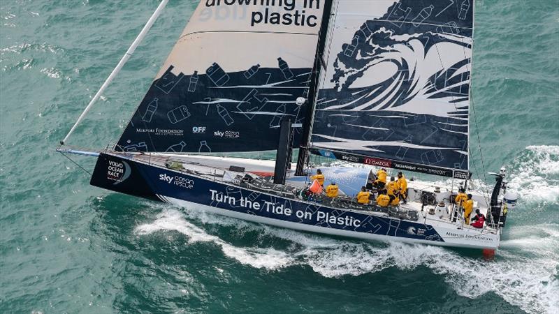 Volvo Ocean Race Leg 6 to Auckland, day 1 on board Turn the Tide on Plastic. - photo © Ainhoa Sanchez / Volvo Ocean Race