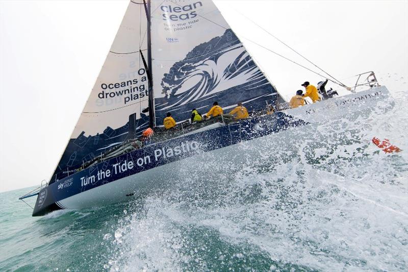 Volvo Ocean Race Leg 6 to Auckland, day 1 on board Turn the Tide on Plastic. - photo © Pedro Martinez / Volvo Ocean Race