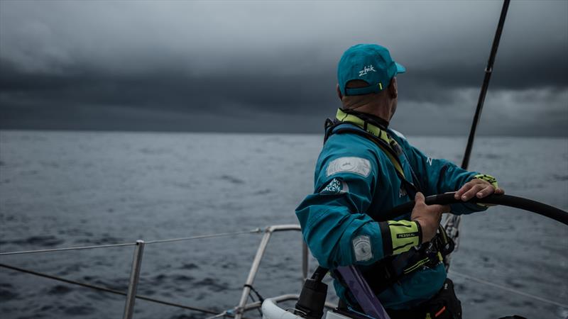 Leg 6 to Auckland, day 04 on board AkzoNobel. The clouds are closing in... 10 February, 2018 photo copyright Rich Edwards / Volvo Ocean Race taken at  and featuring the Volvo One-Design class