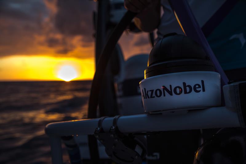 Leg 6 to Auckland, day 12 on board AkzoNobel, Garmin VIRB footage. 18 February, . - photo © Rich Edwards / Volvo Ocean Race